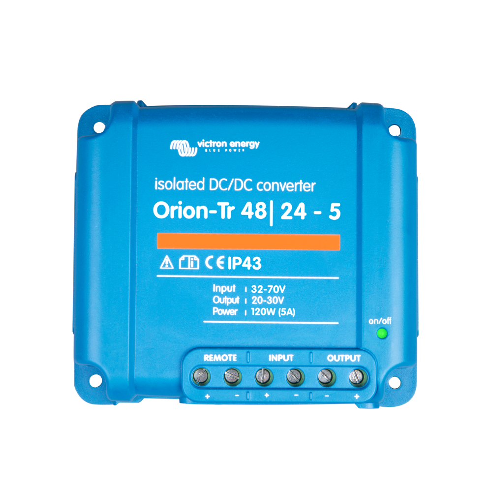Convertor Victron Energy DC/DC Orion Tr 48/24 5A, 120W, cu izolatie galvanica