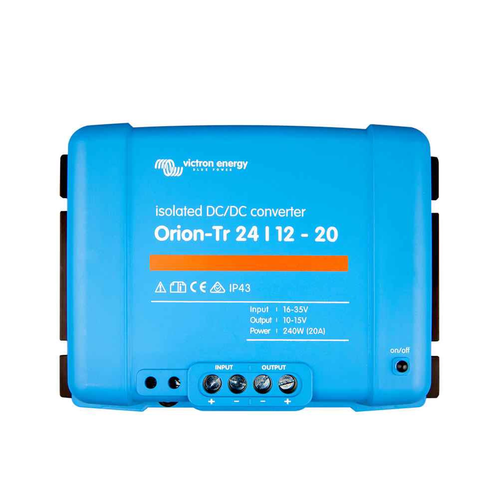Convertor Victron Energy DC/DC Orion Tr 24/12, 20 A, 240 W, cu izolatie galvanica