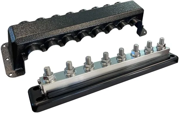 Busbar 600A 8P +cover