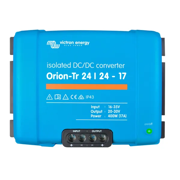 Orion-Tr 24/24-17A (400W) Isolated DC-DC converter