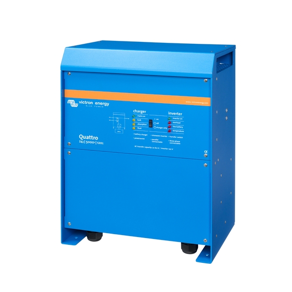 Invertor Victron Energy cu functii multiple Quattro 24V - 5000VA - imagine 2