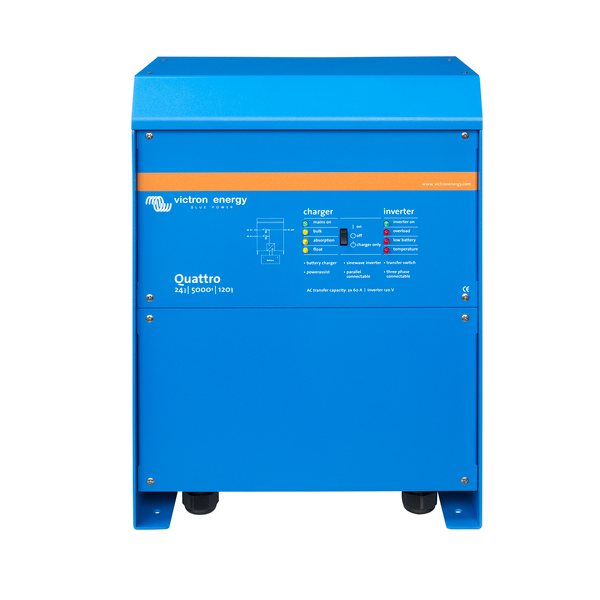 Invertor Victron Energy cu functii multiple Quattro 24V - 5000VA - imagine 3