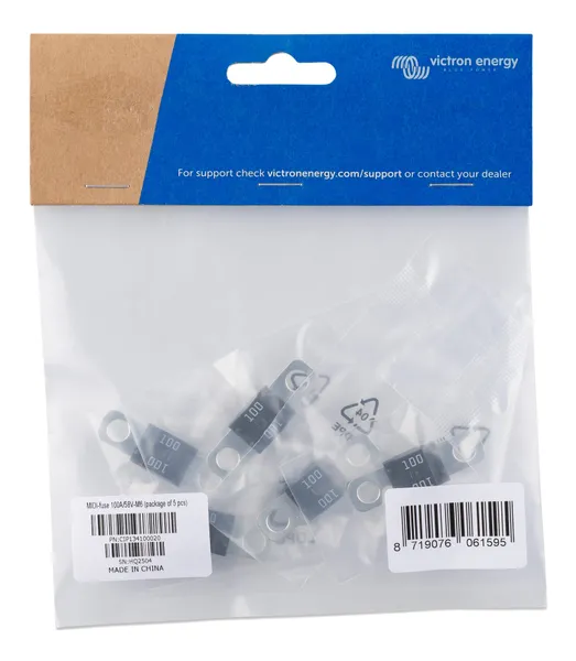 MIDI-fuse 100A/58V-M6 (package of 5 pcs)