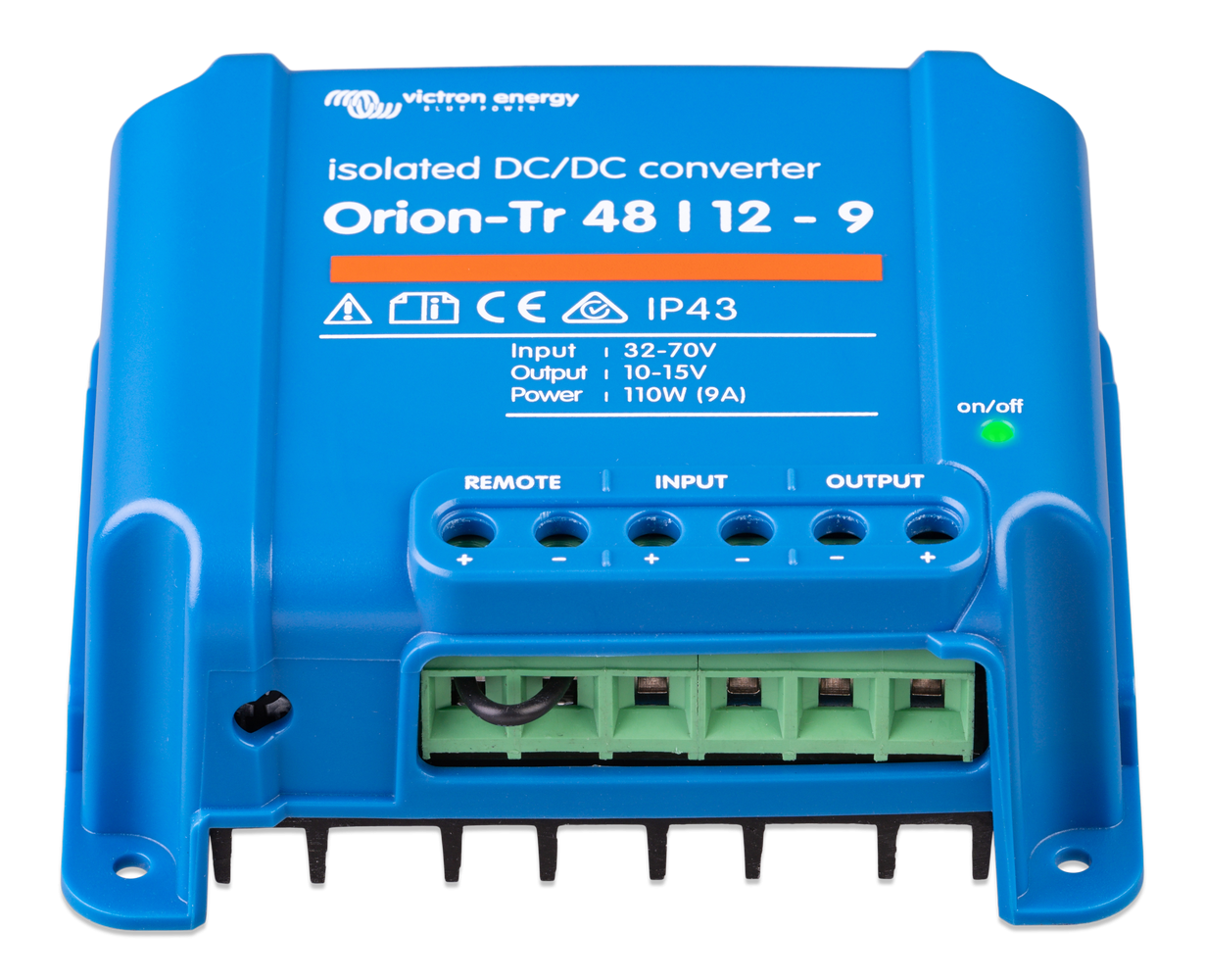 Convertor Victron Energy DC/DC Orion 48/12-Tr - 9.0 A, 110 W - imagine 2