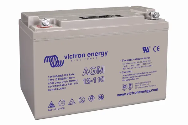12V/110Ah AGM Deep Cycle Batt. (M8) - imagine 4