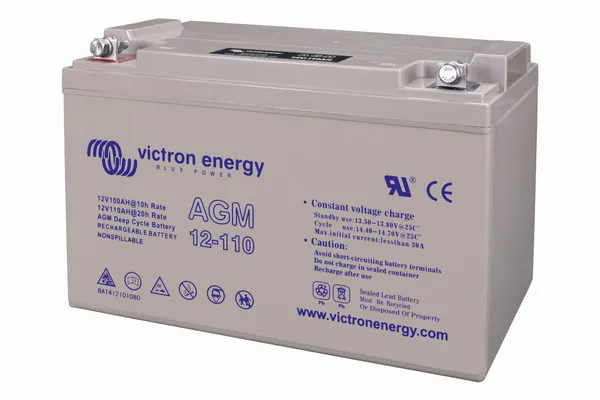 12V/110Ah AGM Deep Cycle Batt. (M8) - imagine 2