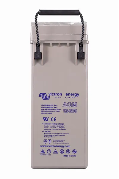 12V/200Ah AGM Telecomm Batt. (M8) - imagine 5