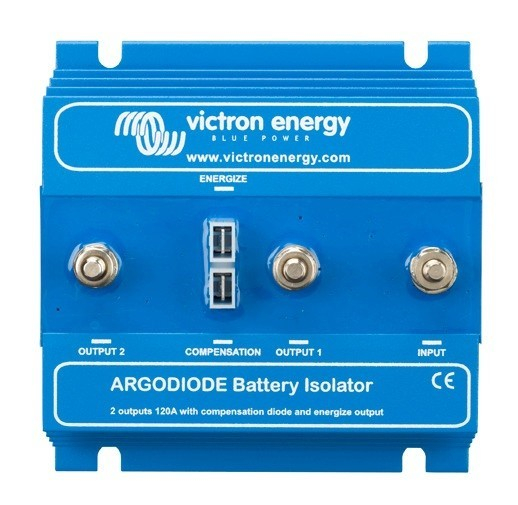 Argodiode Victron Energy 120 - 2AC pentru 2 baterii, 120 A - imagine 2