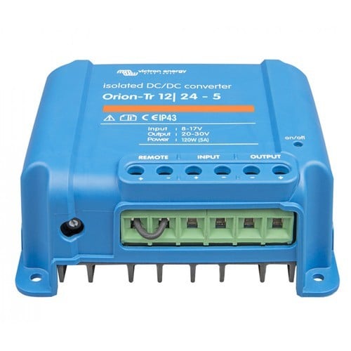 Convertor Victron Energy DC/DC Orion-Tr 12/24, 5 A, 120 W, cu izolatie galvanica - imagine 2