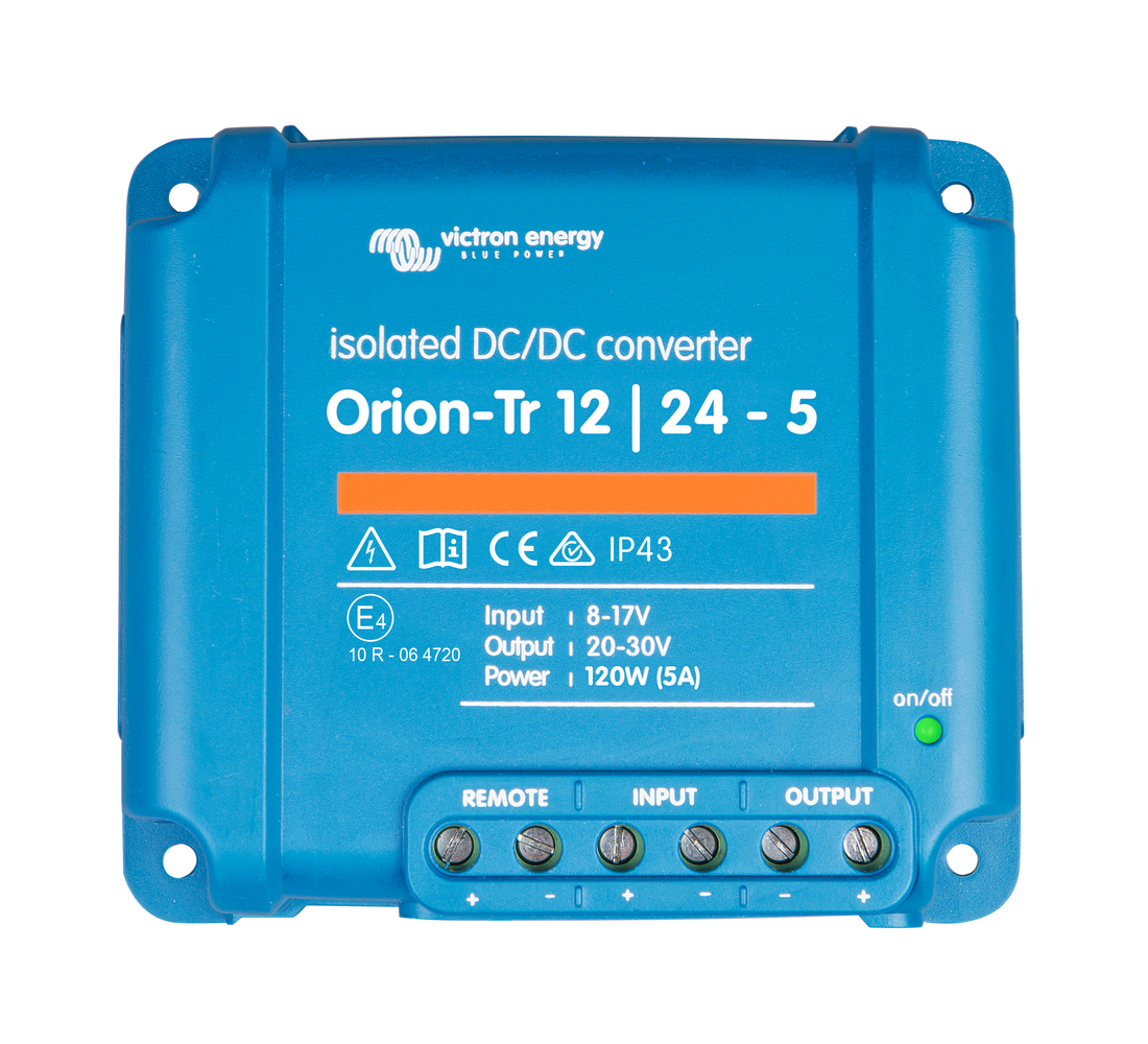 Convertor Victron Energy DC/DC Orion-Tr 12/24, 5 A, 120 W, cu izolatie galvanica - imagine 3