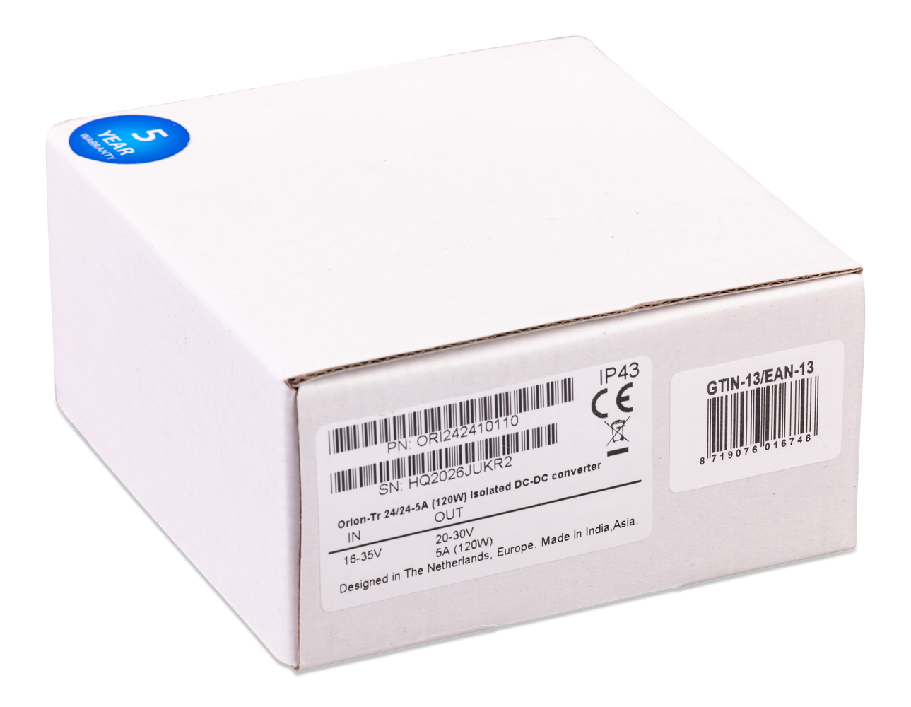 Convertor Victron Energy DC/DC Orion-Tr 12/24, 5 A, 120 W, cu izolatie galvanica - imagine 4