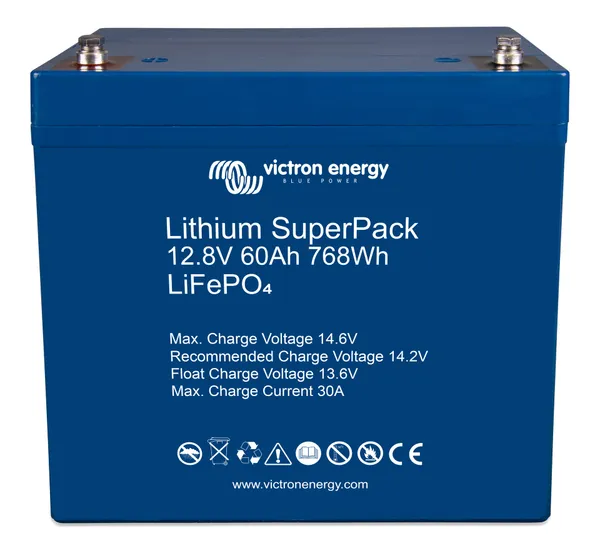 Lithium SuperPack 12,8V/60Ah (M6) - imagine 2