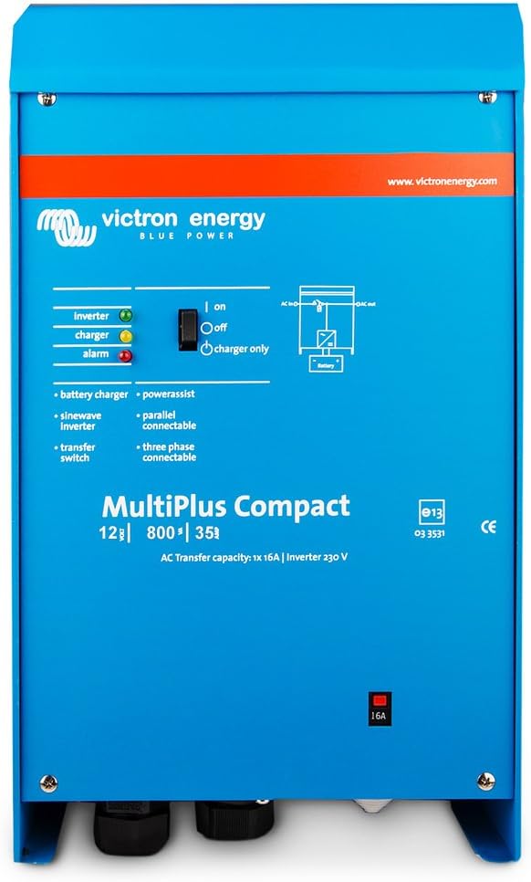 Invertor Victron Energy cu functii multiple MultiPlus C12V - 800VA VE.Bus - imagine 2
