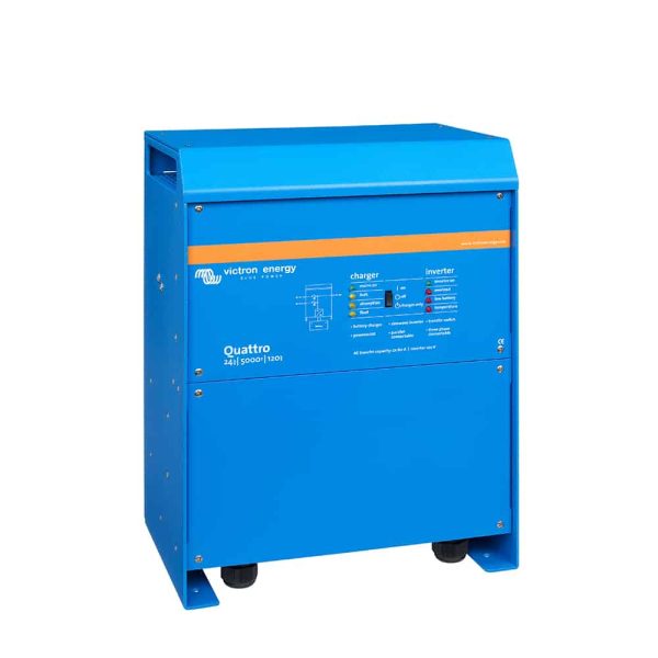 Invertor Victron Energy cu functii multiple Quattro 24V - 8000VA - imagine 2