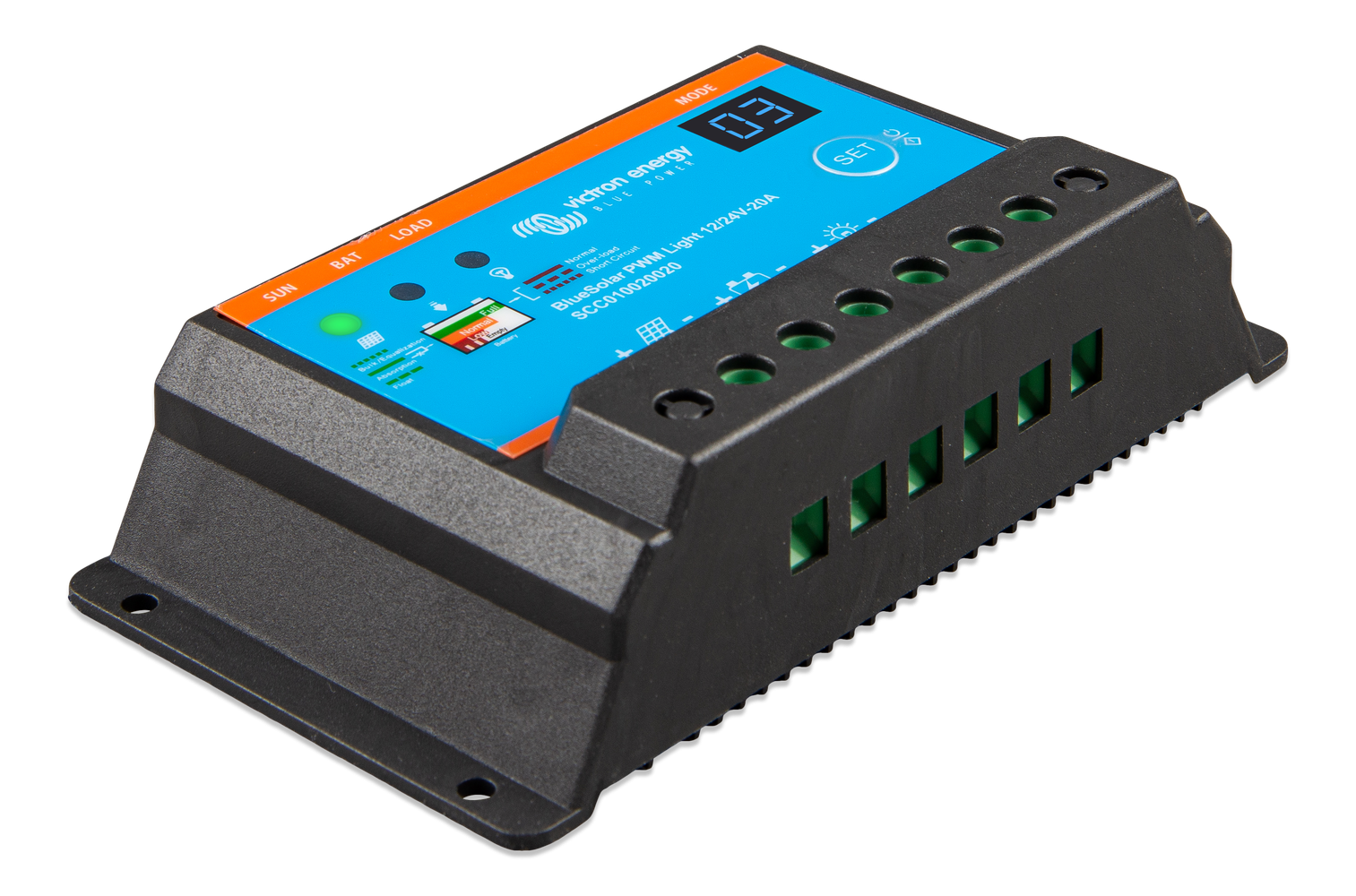 Regulator Victron Energy BlueSolar PWM Light 12/24V - 20A - imagine 3