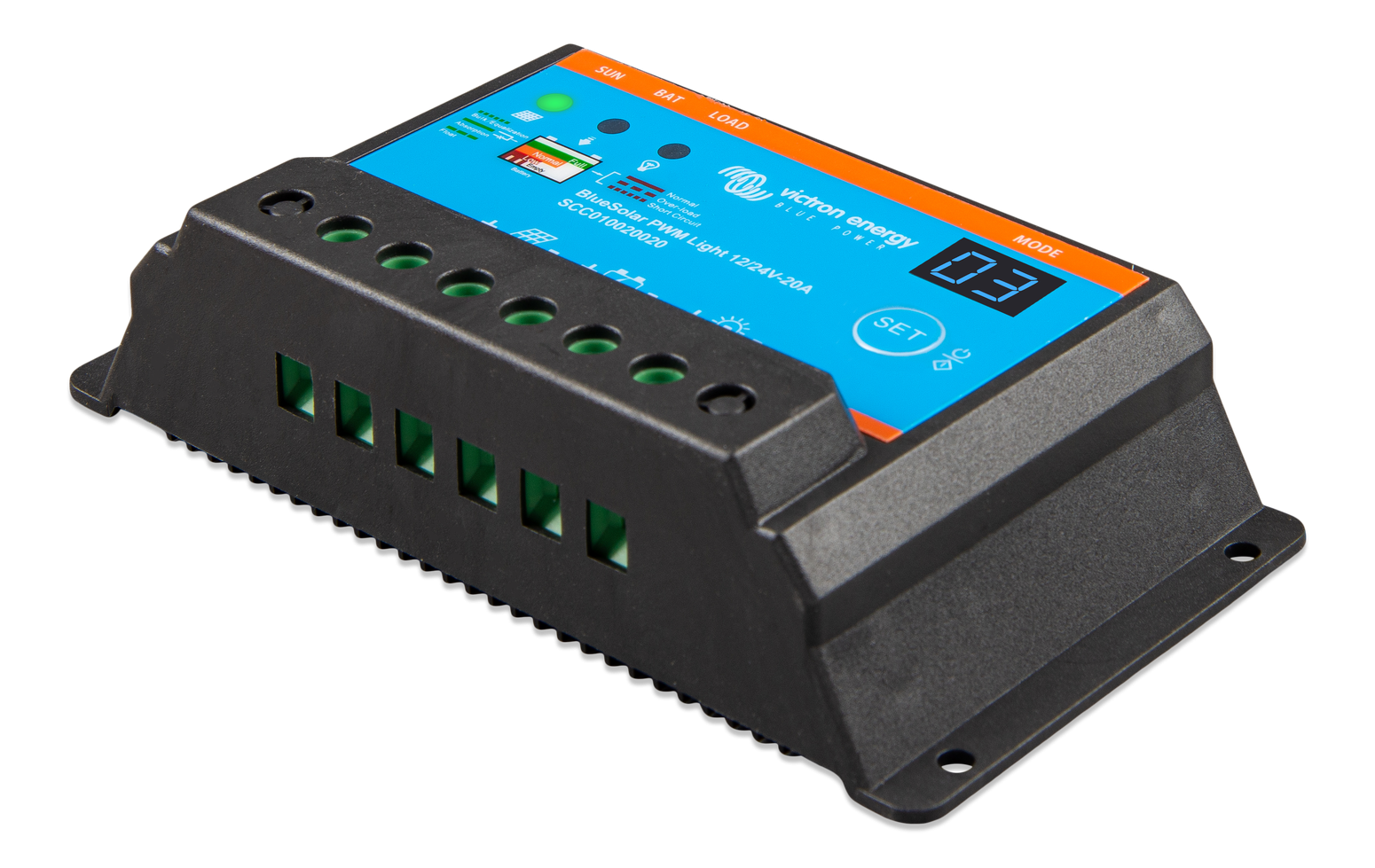 Regulator Victron Energy BlueSolar PWM Light 12/24V - 20A - imagine 4