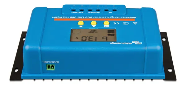 BlueSolar PWM-LCD&USB 12/24V-5A - imagine 12