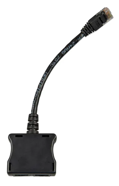 RJ45-splitter 1xRJ45 male/15cm cable/2xRJ45 female - imagine 3