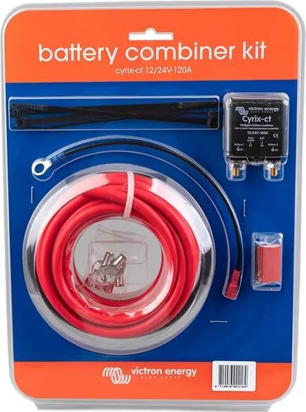 Cyrix-ct 12/24V-120A Battery Combiner Kit Retail