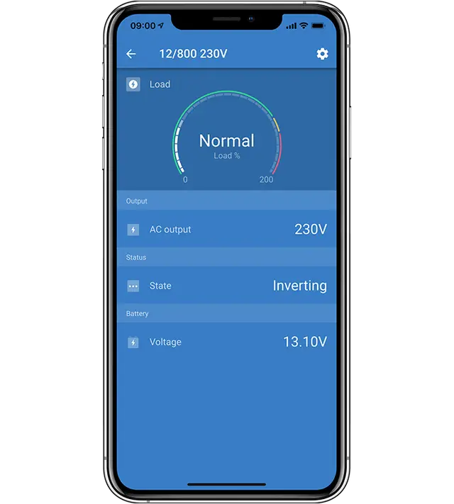 Invertor Victron Energy off-grid Phoenix 12V - 800VA VE.Direct Schuko - imagine 6