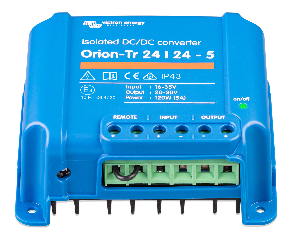Convertor Victron Energy DC/DC Orion-Tr 24/24, 5.0 A, 120 W, cu izolatie galvanica - imagine 2