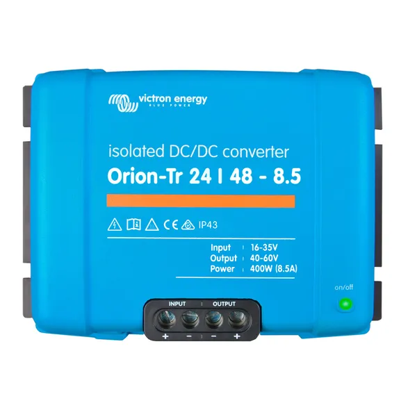 Orion-Tr 24/48-8,5A (400W) Isolated DC-DC converter