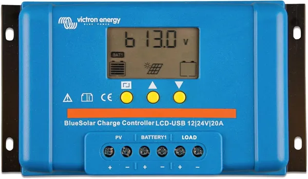 BlueSolar PWM-LCD&USB 12/24V-20A