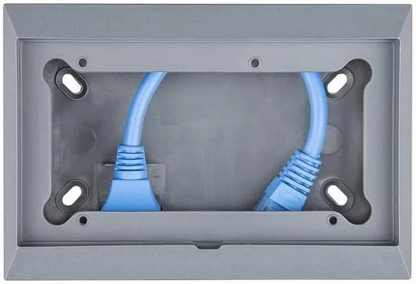 Wall mounted enclosure for 65 x 120 mm GX-panels