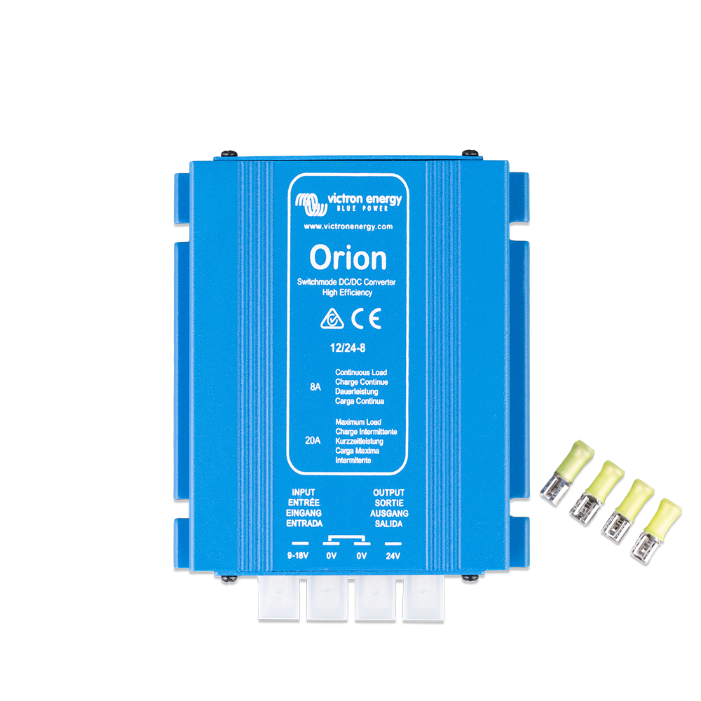 Convertor Victron Energy DC/DC Orion 12/24-8, IP20, fara izolatie