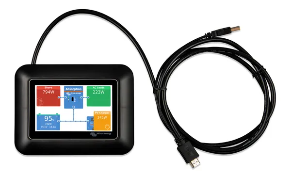 GX Touch 50 adapter for CCGX cut-out - imagine 3