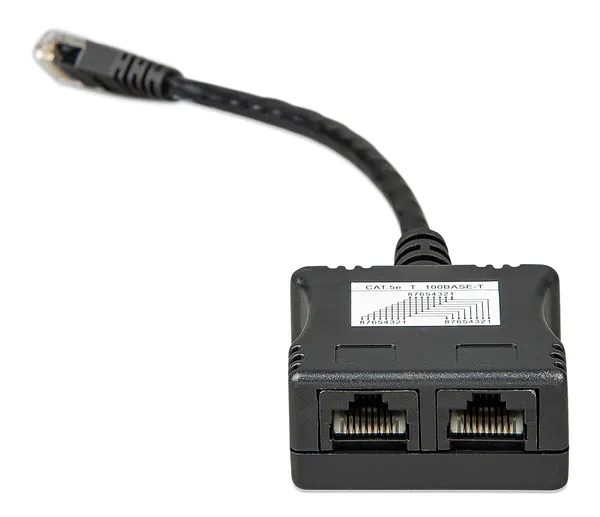 RJ45splitter 1xRJ45male/2xRJ45fem. - imagine 2