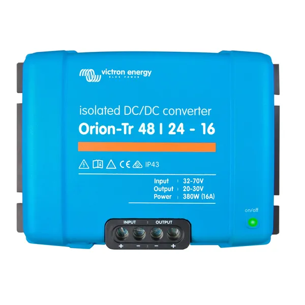 Orion-Tr 48/24-16A (380W) Isolated DC-DC converter - imagine 2