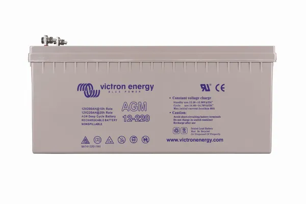 12V/220Ah AGM Deep Cycle Batt. (M8)