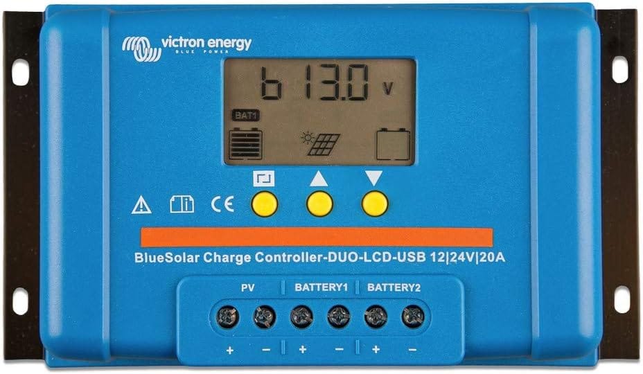 BlueSolar PWM DUO-LCD&USB 12/24V-20A