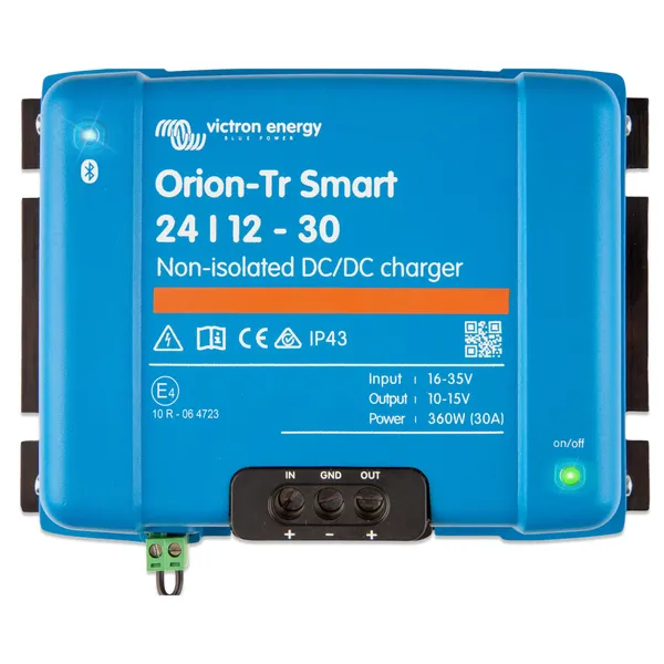 Orion-Tr Smart 24/12-30A (360W) Non-isolated DC-DC charger