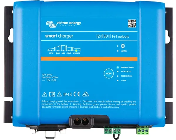 Smart IP43 Charger 12/50(1+1) 120-240V