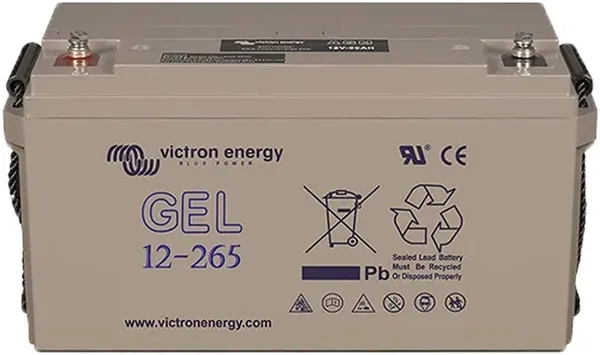 12V/265Ah GEL Deep Cycle Batt. (M8)